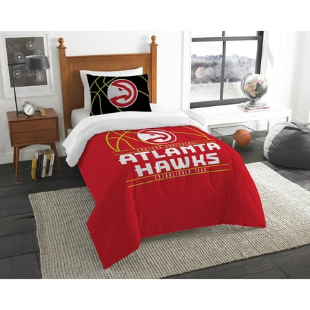 Atlanta Hawks The Northwest Company Reverse Slam Twin Comforter Set - No