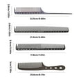 thumbnail image 3 of Metal Hair Comb,Aluminum Fine Cutting Comb,Hair Styling Hairdressing Comb,Salon Detangler Comb Tail Comb for Women Men, 3 of 8