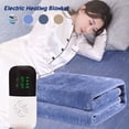 thumbnail image 2 of King Size Electric Blanket 220V Dual Control with Thermostat 150x180cm, 2 of 9