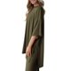 thumbnail image 4 of Conjunto de Chándal PRETTYGARDEN de Dos Piezas para Mujer Verde Militar Talla L, 4 of 7