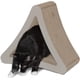 thumbnail image 4 of PetFusion - Rascador Vertical de 3 Caras para Gatos (tamaño estándar, Gris cálido). Múltiples ángulos de arañazos para Adaptarse a Las preferencias de tu Gato, 4 of 5