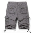 thumbnail image 4 of Youmylove Mens Cargo Shorts Men's Plus Size Cargo Shorts Summer Outdoor Sports 5 Pocket Mid Length Shorts For Hiking And Work Lightweight Swim Shorts, 4 of 5
