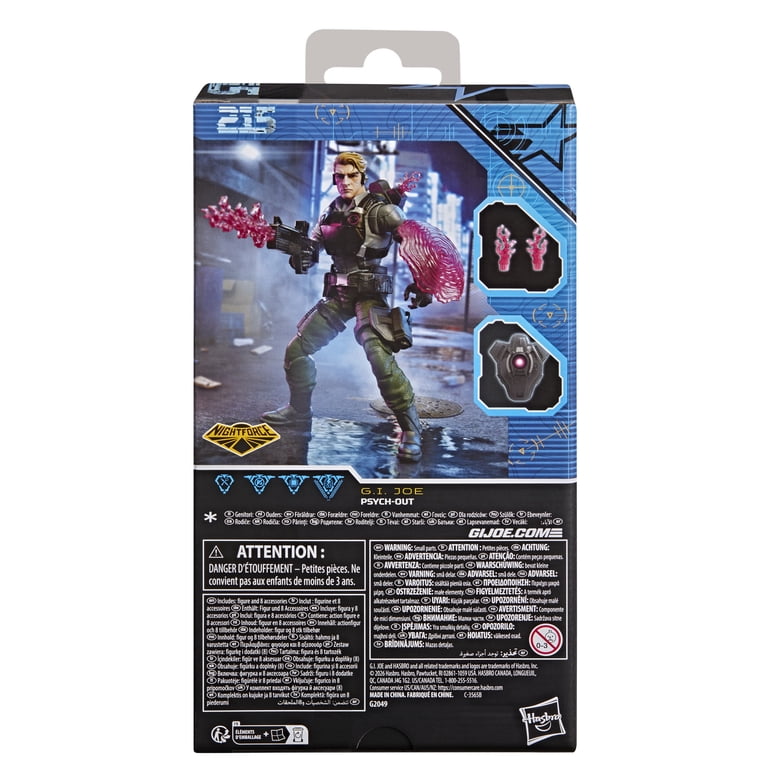 Night Force Psych-Out 6 Inch Action Figure photo 8