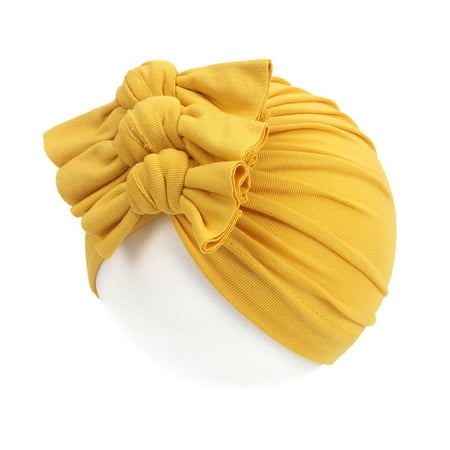 

Wolfast Promotion Children s Flower Hats Soft Newborn Hats Girl Baby Boy Turban Cap Bowknot Hats