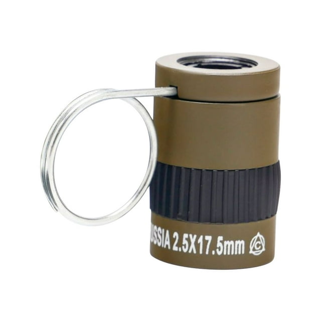 EGNMCR Camping & Hiking Ultra Miniature Fingertip Binoculars Monoculars Compact Portable Mini Handheld Binoculars Pocket High Magnification Scope,Camping Hiking Travel Tech Goggles Mini Telescope