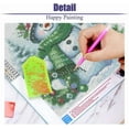 thumbnail image 5 of Diamond Painting Kit for Adults - Full Canvas Snowman Scene, Beginner Friendly DIY Gem Art Craft for Wall Decor (11x11 In/13x13 In/19x19 In), 5 of 8