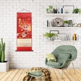 thumbnail image 3 of Hanging Calendar Traditional Hanging Calendar Chinese Style Monthly Calendar Office Supply (Random Style), 3 of 8