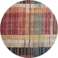 thumbnail image 2 of Addison Rugs Mayfield Premium Machine Washable Transitional Stripes Beige Round Rug, 8' x 8', 2 of 6