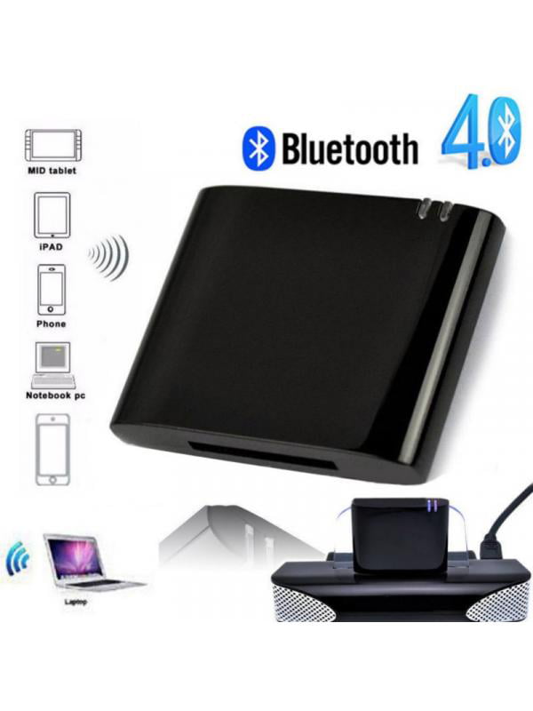 Bluetooth Receiver Dongle 30 Pin Dock Connector for Station Speaker iPhone iPod 