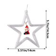 thumbnail image 3 of Wdhugt LED Christmas Window Lights Christmas Decorations Indoor Christmas Window Lights Decorations Window Light with Suction Cup Battery Operated for Christmas Window Glass Wall Indoor Decor, 3 of 6