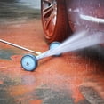 thumbnail image 4 of 2 in 1 Pressure Washer Attachment Undercarriage Cleaner Water Broom Surface Cleaner with 4 Nozzles 2 Extension Rods (Straight & 45 Degrees Angled), 4 of 7