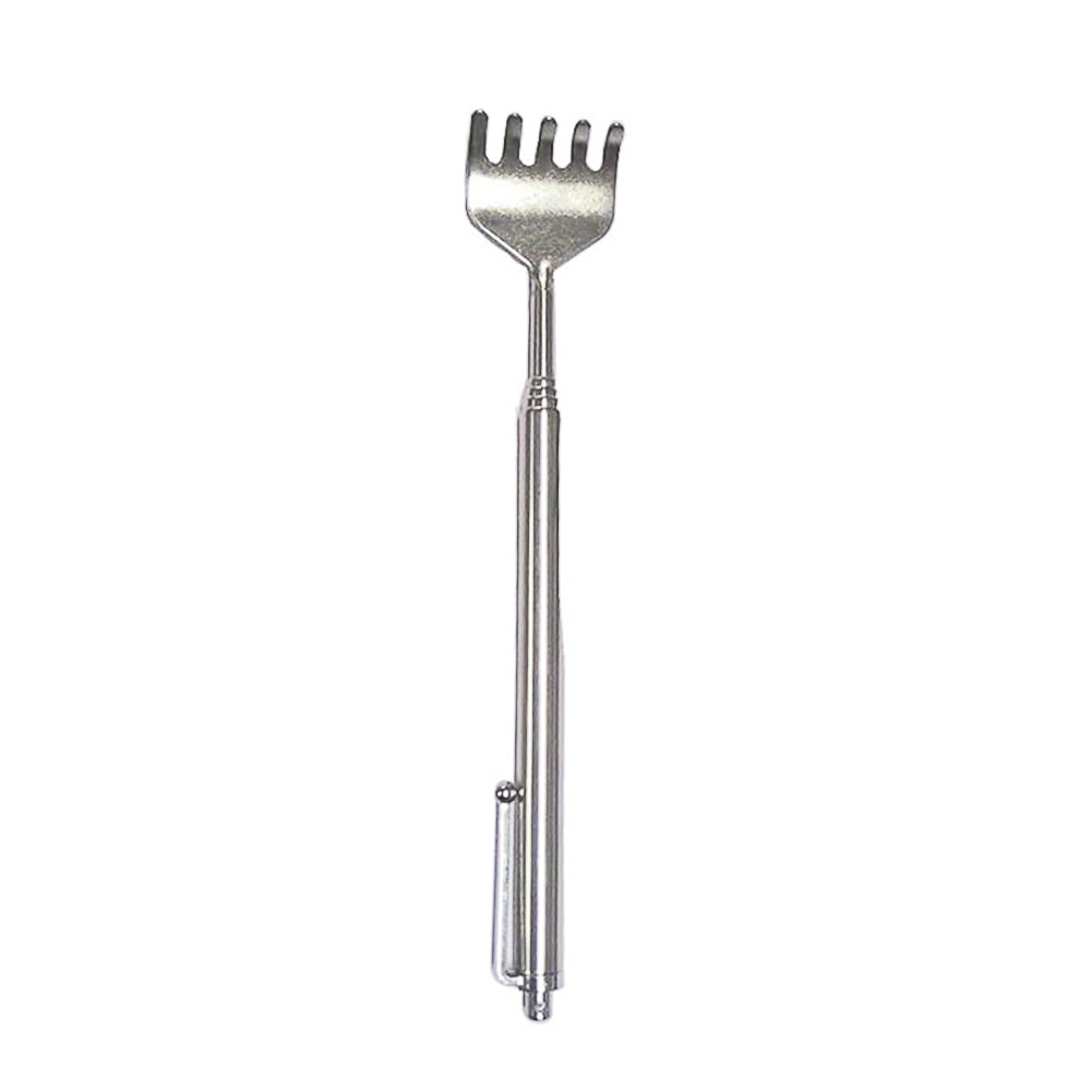 Details about   Stainless Steel Telescopic Portable Pen Clip Back Scratcher Relieve Itching SEAU