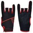 thumbnail image 2 of Bowling Gloves For Men & Women Non Wear & Absorbent Glove For Indoor Tenpin Bowling Gloves Sports Gloves Mittens Bowling Accessories Breathable Comfort Fit For Casual & Recreational Sports,(Red,L), 2 of 9