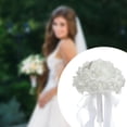 thumbnail image 1 of Ramo de novia para boda, flores de , rosas, centros de mesa románticos, ramo para lanzar, decoración para accesorios de fotografía,, 1 of 8