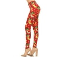 thumbnail image 3 of Women's Regular Christmas Socks Holiday Gift Pattern Printed Leggings, 3 of 3