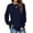 Navy, variant on MLANM Sweatshirts for Women Crewneck Casual Long Sleeve Shirts Tunic Tops, M Camel