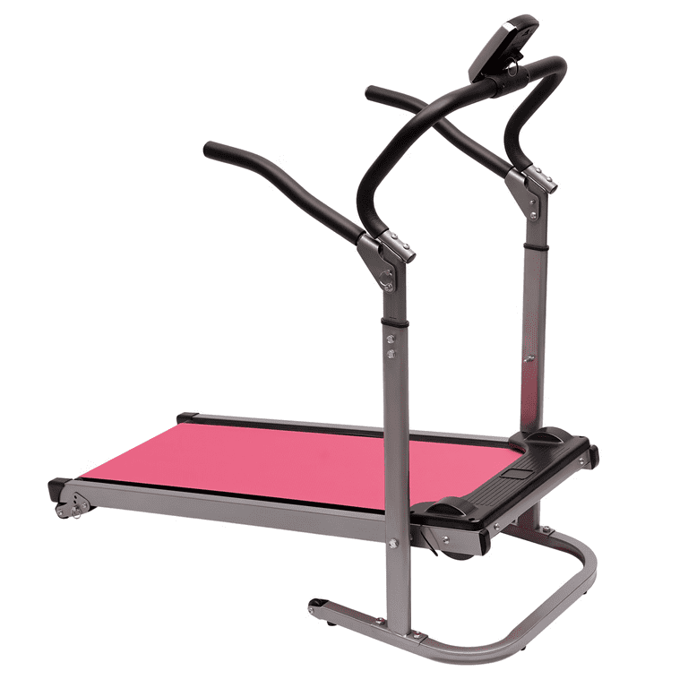 Pink treadmill with incline sale