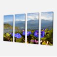 thumbnail image 2 of Stunning Mountain Terrain with Flowers - Landscape Canvas Art Print, 2 of 3
