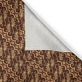 thumbnail image 6 of Ambesonne Brown Grommet Curtain, Indonesian Parang Barong, 50" x 54", Brown Apricot Caramel, 6 of 6
