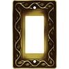 Brainerd Leaf and Vine Single GFCI/Rocker Wall Plate