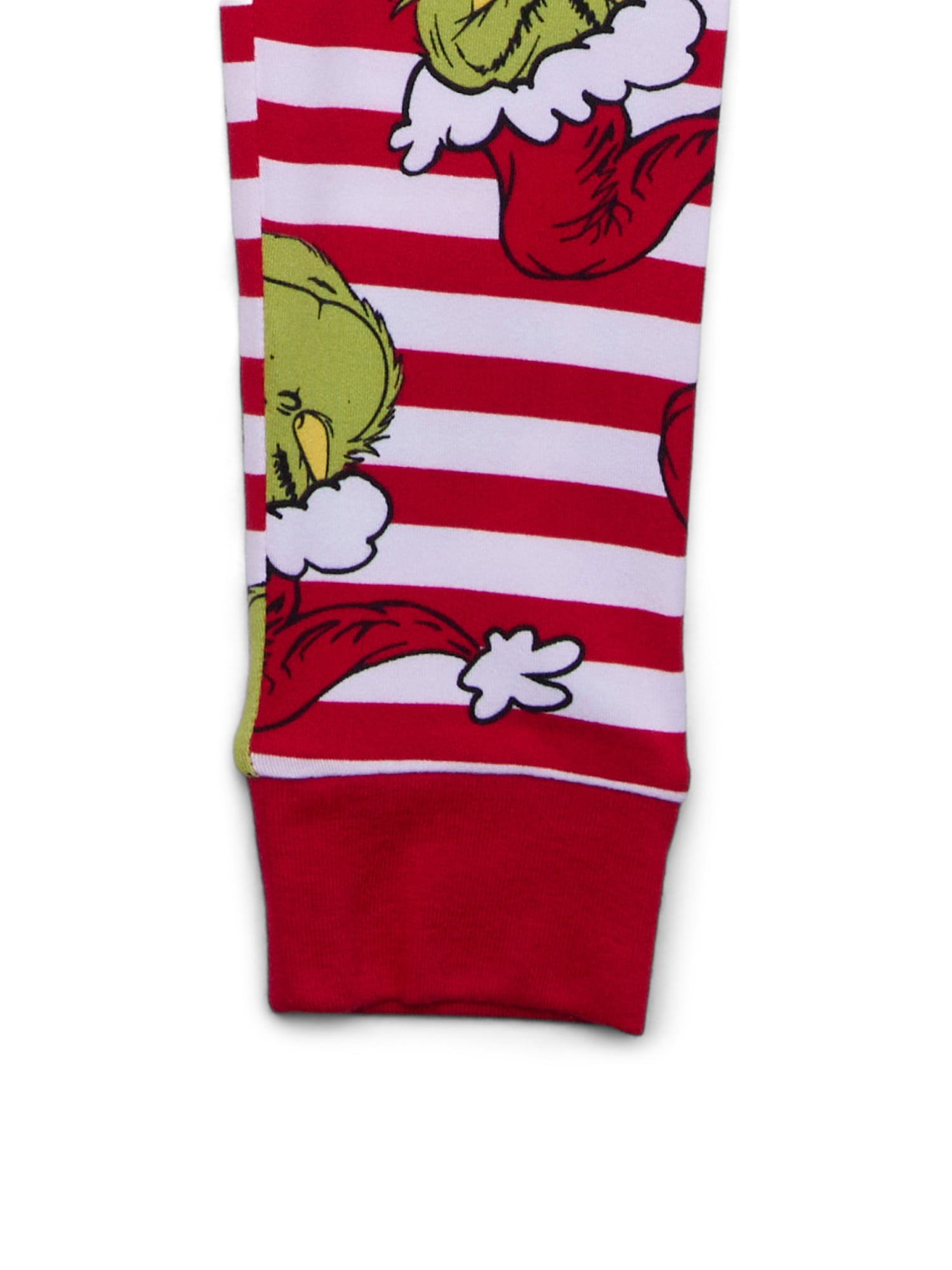 Dr. Seuss Unisex Kids Grinch Matching Family Pajama Set, 2-Piece, Sizes 6-12