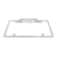 thumbnail image 3 of Chrome License Plate Frame With White LED Back-Up Light - White LED/Clears Lens, 3 of 3