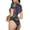Neon Graffiti Urban Art, variant on Neon Pop Art Pitbull Womens One Piece Swimsuits Modest Tummy Control Bathing Suits Lace Up Slimming Swim Suit-Small