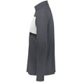 thumbnail image 5 of Holloway Sportswear 3XL Prism Bold 1/4 Zip Pullover Carbon/White 222591, 5 of 5