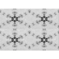 thumbnail image 1 of Ahgly Company Machine Washable Indoor Rectangle Transitional Platinum Gray Area Rugs, 6' x 9', 1 of 7