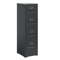 XUTUMM 4-Drawer Locking Vertical File Cabinet - Metal Filing Cabinet for A4/Legal/Letter Size, Assembly Required