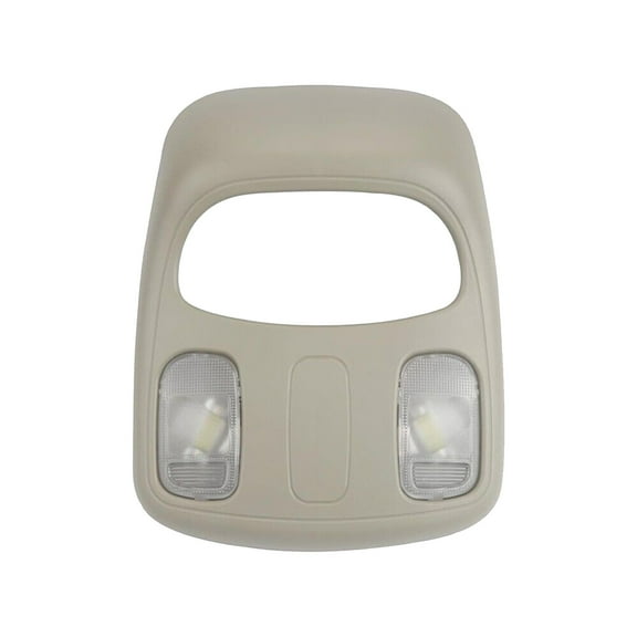 Dome Map LED Reading Light Lamp Overhead Console For Dodge Ram 1500 2500 3500 2006-2010, OEM: 1DK78BD1AA 1DK78TL2AA-beige-Front