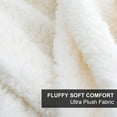 thumbnail image 3 of Red Blanket Queen Size Super Warm Sherpa Blanket Fuzzy Thick Fleece Blankets for All Season Extra Soft for Bed CouchAS Super Warm Sherpa Blanket Fuzzy Thick Fleece Blankets for All, 3 of 6