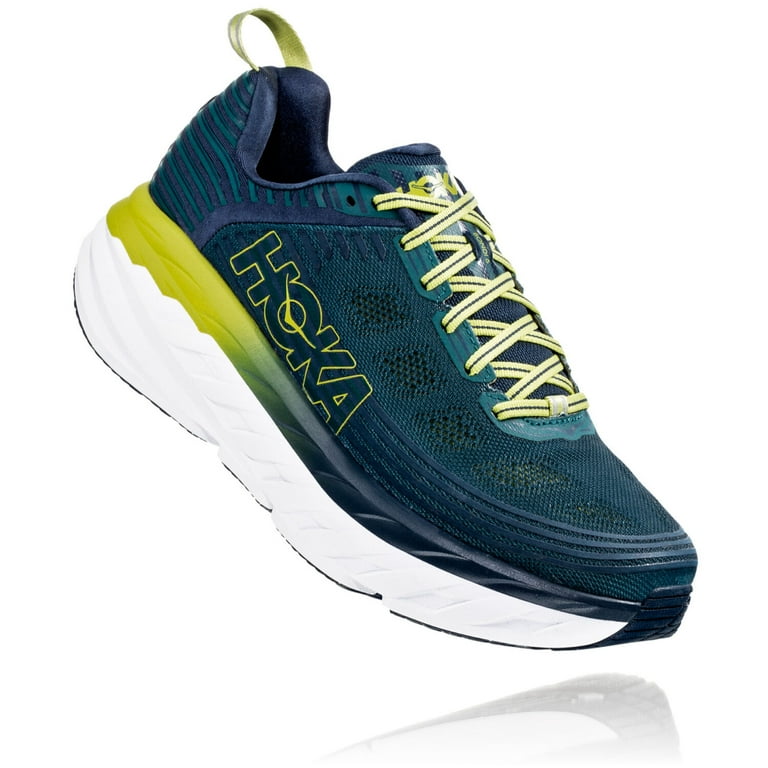 Hoka One 1019269: Men's Bondi 6 Maximinalist Running Sneakers (Deep Teal  Green Oasis, 13 D(M) US Men) - Walmart.com