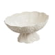 thumbnail image 2 of Frutero con pedestal y orificios de drenaje, multiusos, elegante, para servir aperitivos, ideal como centro de mesa para aniversarios o para el hogar. Blanco, 2 of 8