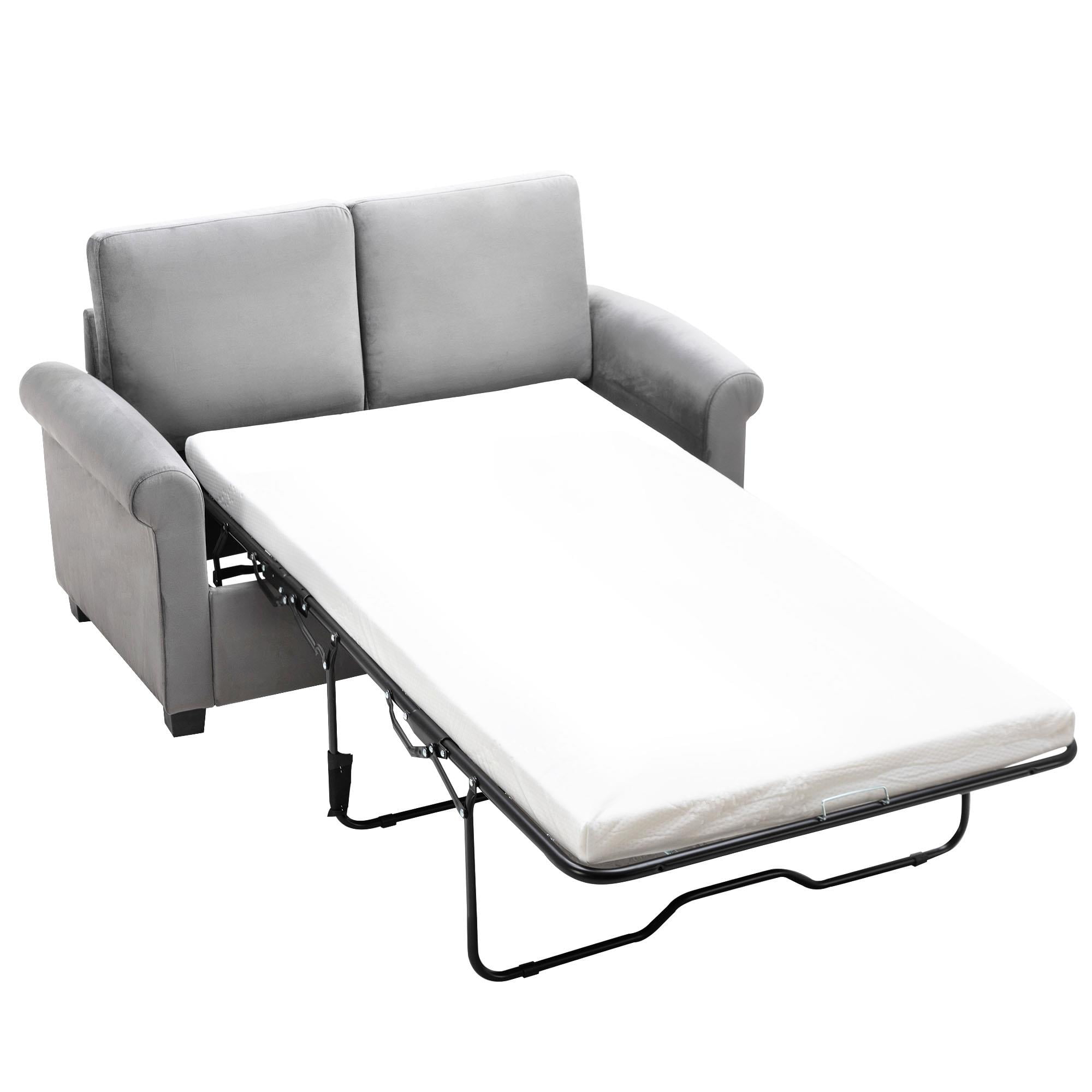 BaytoCare Pull Out Sofa Bed,Sleeper Sofa Bed with Premium Twin Size