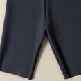 thumbnail image 5 of Girls 7'' High Waisted Black Biker Shorts, Athletic Running Yoga Shorts for Kids Teen Years 3-15 Gray, 5 of 5