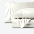 thumbnail image 5 of Bare Home Fresh Cream Microfiber Sheet Set, Wrinkle Resistant, Deep Pocket, Full XL, 5 of 6