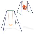 thumbnail image 1 of vidaXL 2-in-1 Single Swing and Toddler Swing Orange, 1 of 5