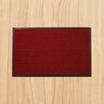 thumbnail image 1 of CRAFTHROU Rectangle Entry Way Rug Door Mat PVC Dark Red 1Set for Utility Use, 1 of 8