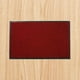 thumbnail image 3 of Alfombra de entrada de PVC con diseño de doble raya, lavable, para interior y exterior, de perfil bajo, con raspador de zapatos (rojo oscuro), 40 x 60 cm, 3 of 5