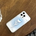 thumbnail image 4 of Blue Tulip Flower Clear Soft  for iPhone Case (Clear,iPhone 14 Pro Max), 4 of 6