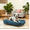 Dark Blue, variant on Dog Bed Raised Pet Couch with Comfortable Cushion, Pine Wood Legs, Dark Blue,Large Dog Bed
