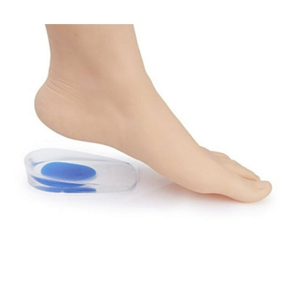 HATISS Heel Support Pad Cup Gel Silicone Insole Plantar Fasciiti Shock Cushion Orthotic
