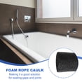 thumbnail image 4 of Uxcell 3-5/32 Inch(80mm) x 6.56 Feet Backer Rod for Gaps and Joints, Foam Rope Caulk Black, 4 of 7