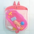 thumbnail image 4 of Baby Bath Toy Organizer, Bath Tub Toy Storage Bag, Mesh Storage Net for Shower A, 4 of 5