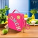 thumbnail image 2 of Bolsa de almuerzo con letras bordadas de nailon, multifuncional, de gran capacidad, para mantener el hielo fresco, para acampar al aire libre, bolsa de almuerzo impermeable, 2 of 4