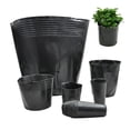 thumbnail image 5 of 100pcs Plastic Planter Pot Home Garden Greenhouse Plant Nursery Flower Planting Seedling Grow Pot Portable Seeding Pots  12*10, 5 of 9