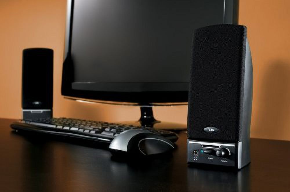 Cyber Acoustics CA-2014 multimedia desktop computer speakers - image 2 of 4