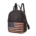thumbnail image 1 of MKF Collection by Mia K. MKF-FG7403CH Briella Vegan Leather Womens FLAG Backpack, 1 of 1