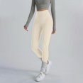thumbnail image 5 of CHEEREAM High Waist Yoga Pants For Womens Skinny Workout Running Trousers Lightweight Brethable Summer Tight Bottom Tummy Control Legging, 5 of 9